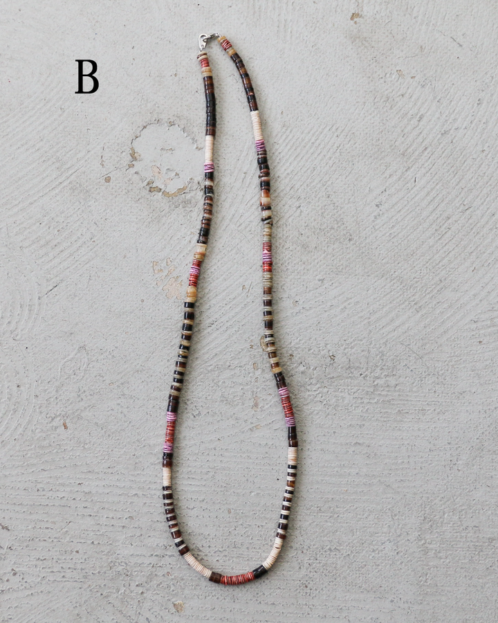 NATIVE AMERICAN SOUVENIRS JEWERLY Santo Doming Beads Necklace 60cm