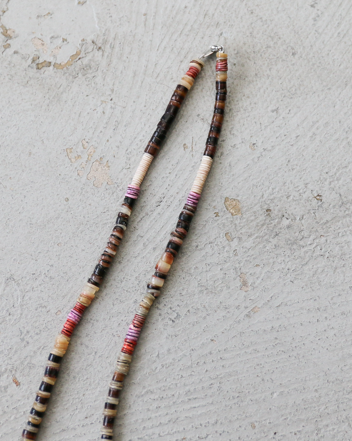 NATIVE AMERICAN SOUVENIRS JEWERLY Santo Doming Beads Necklace 60cm
