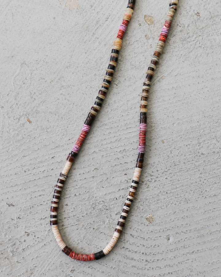 NATIVE AMERICAN SOUVENIRS JEWERLY Santo Doming Beads Necklace 60cm
