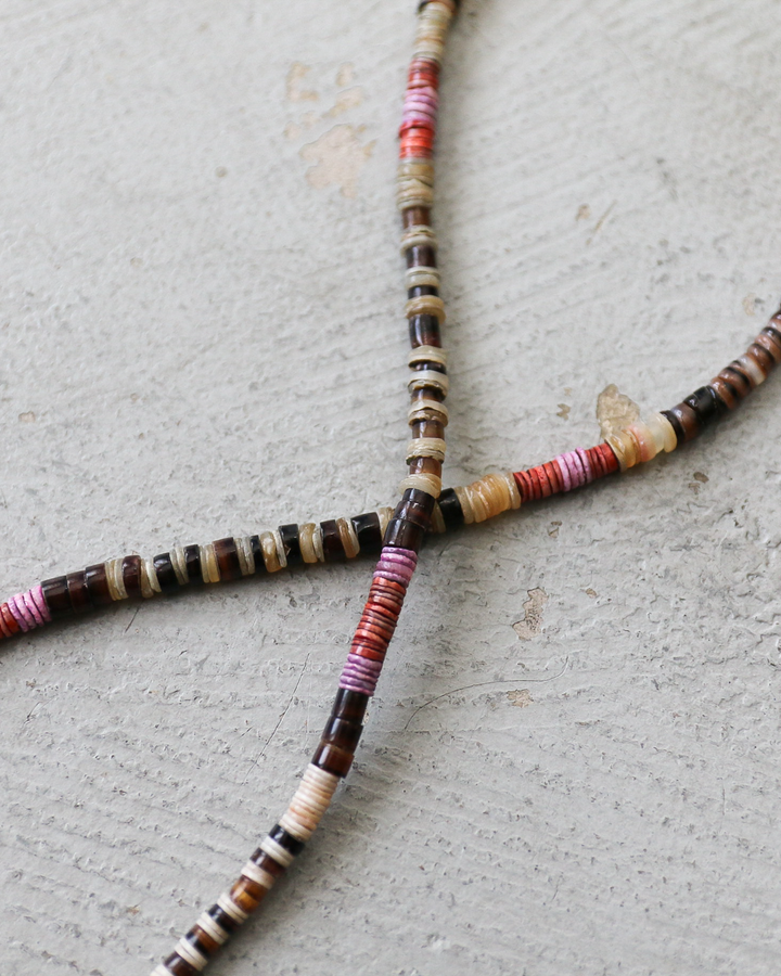 NATIVE AMERICAN SOUVENIRS JEWERLY Santo Doming Beads Necklace 60cm