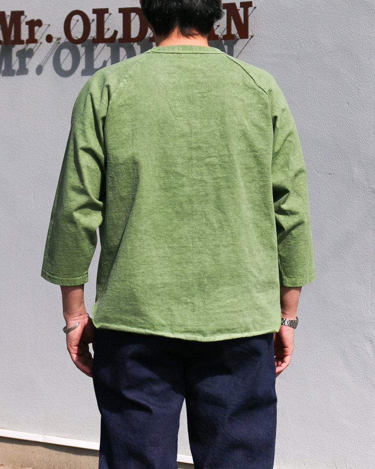 WALLA WALLA SPORT PIGMENT DYE 9oz BASEBALL TEE Green