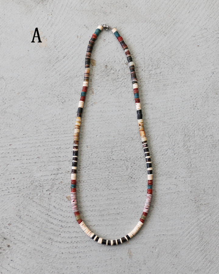 NATIVE AMERICAN SOUVENIRS JEWERLY Santo Doming Beads Necklace 50cm