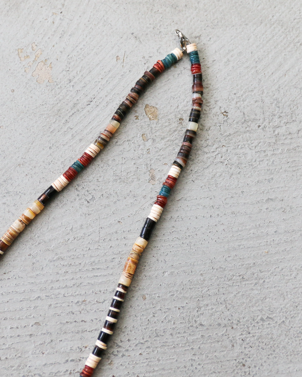 NATIVE AMERICAN SOUVENIRS JEWERLY Santo Doming Beads Necklace 50cm