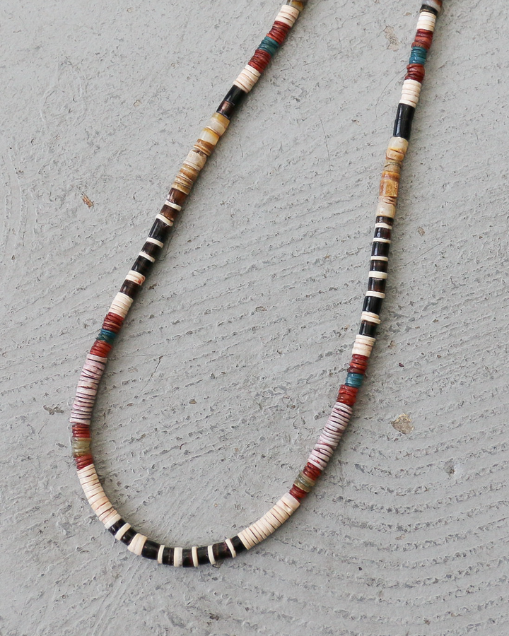 NATIVE AMERICAN SOUVENIRS JEWERLY Santo Doming Beads Necklace 50cm
