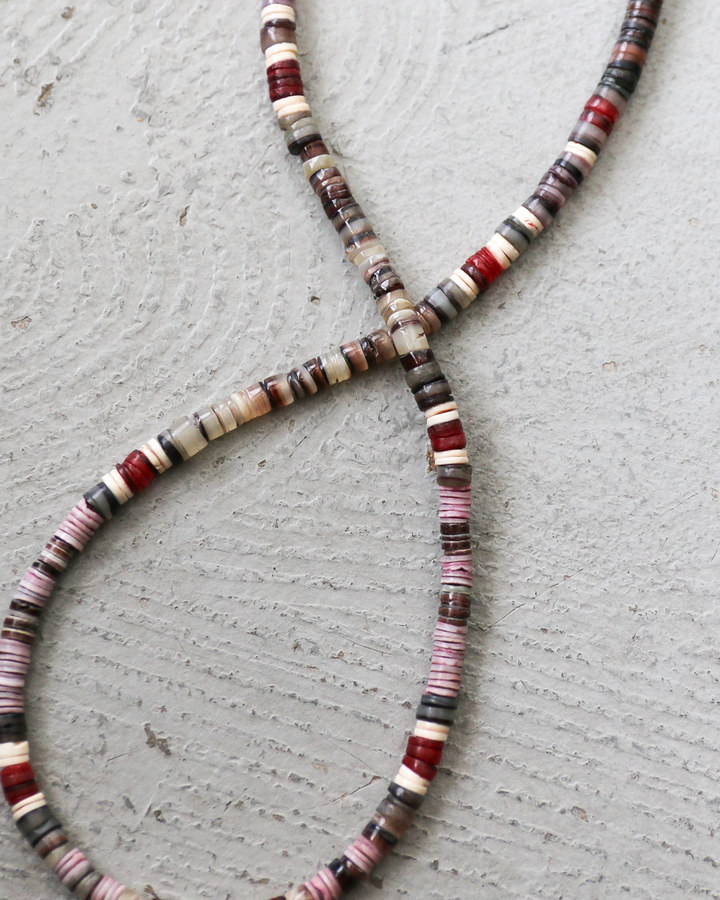NATIVE AMERICAN SOUVENIRS JEWERLY Santo Doming Beads Necklace 50cm