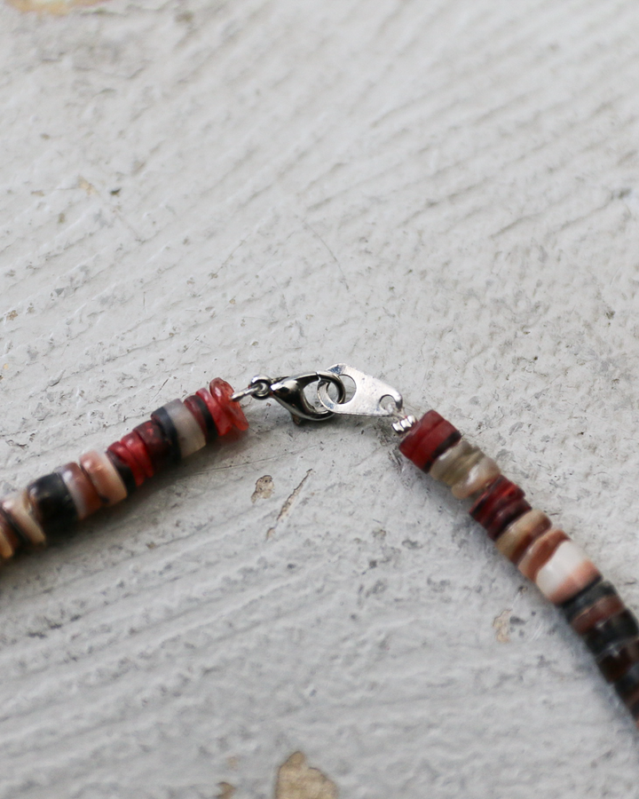 NATIVE AMERICAN SOUVENIRS JEWERLY Santo Doming Beads Necklace 50cm