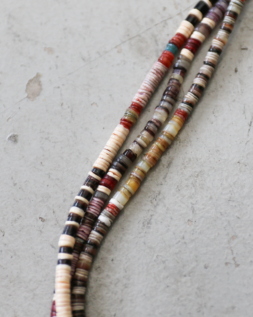 NATIVE AMERICAN SOUVENIRS JEWERLY Santo Doming Beads Necklace 50cm