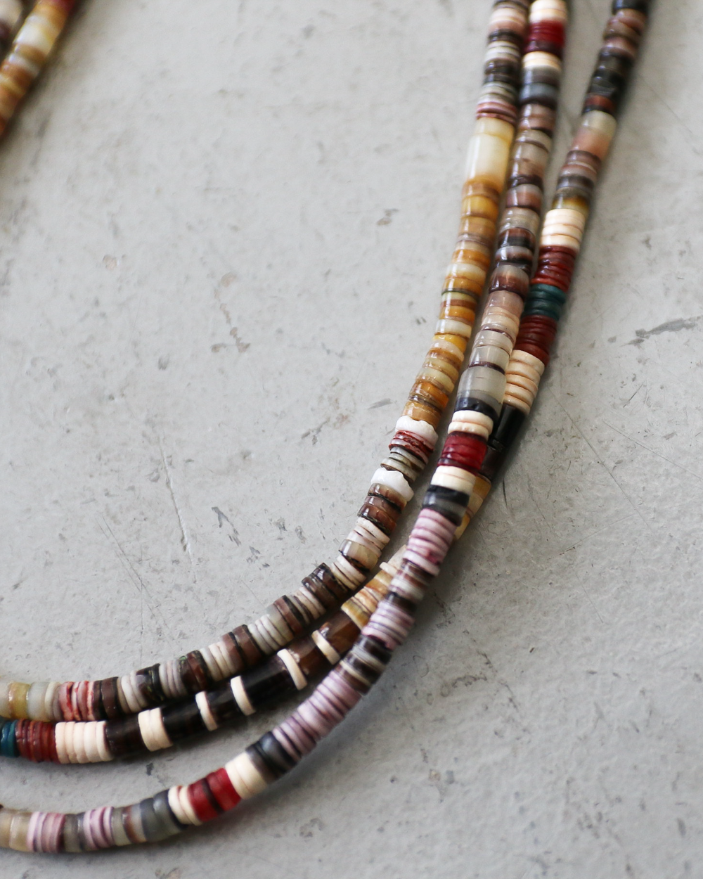 NATIVE AMERICAN SOUVENIRS JEWERLY Santo Doming Beads Necklace 50cm