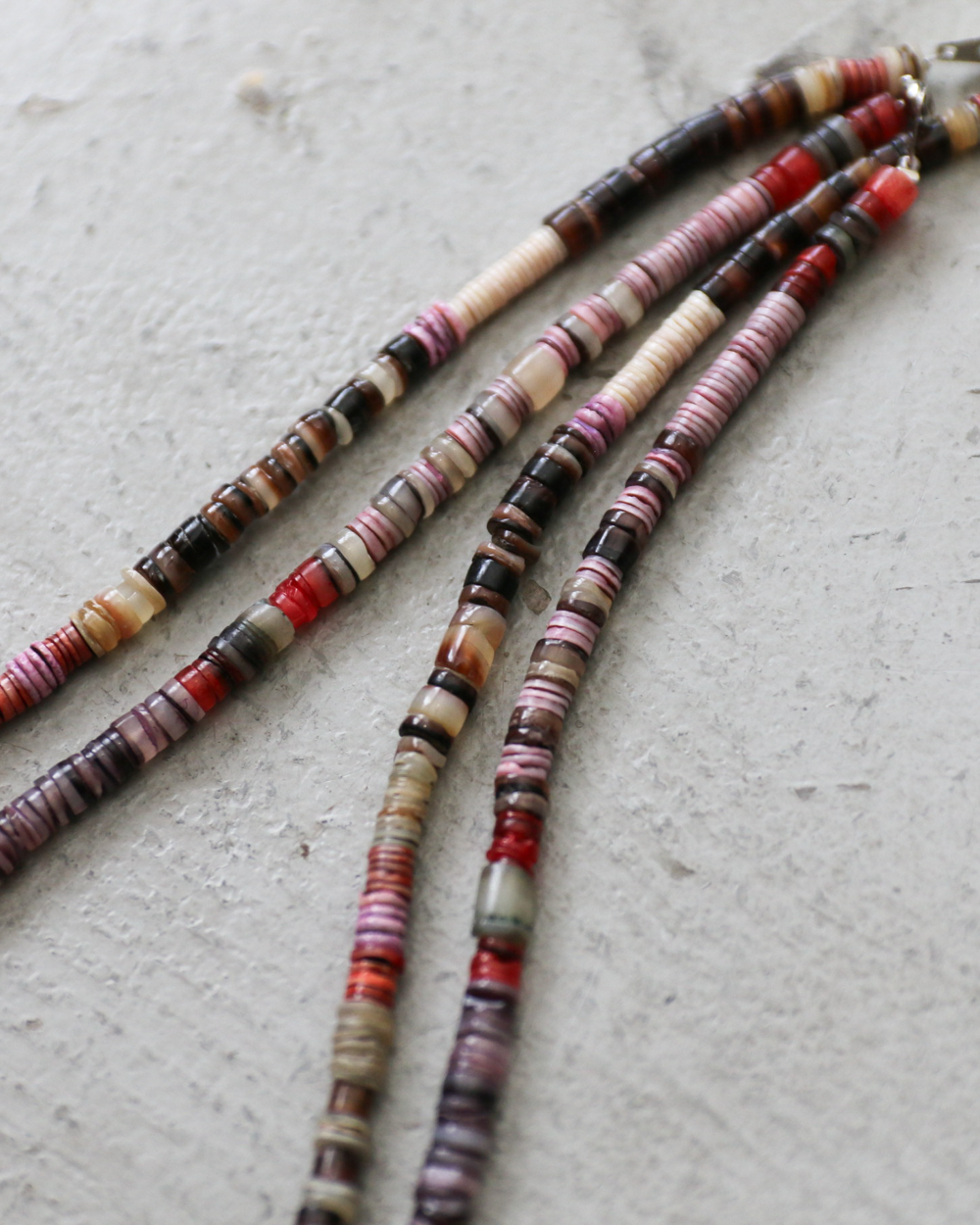 NATIVE AMERICAN SOUVENIRS JEWERLY Santo Doming Beads Necklace 60cm