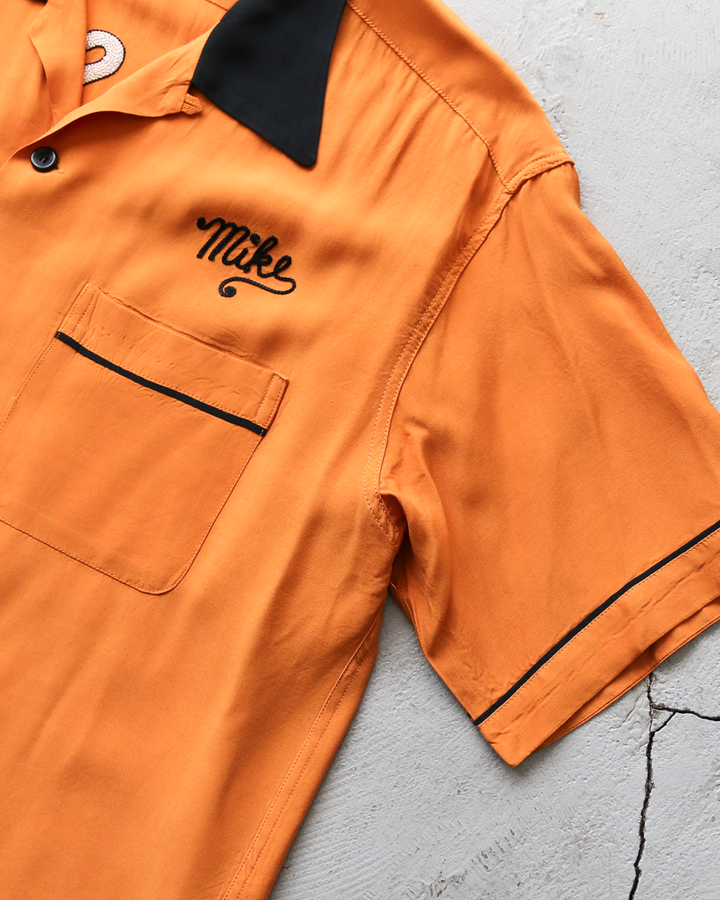 STYLE EYES SE39663 RAYON BOWLING SHIRT “LEE &amp; SMITH”