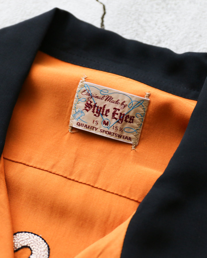 STYLE EYES SE39663 RAYON BOWLING SHIRT “LEE &amp; SMITH”