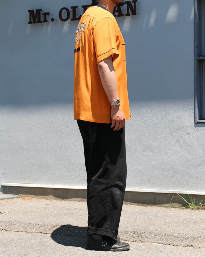 STYLE EYES SE39663 RAYON BOWLING SHIRT “LEE &amp; SMITH”