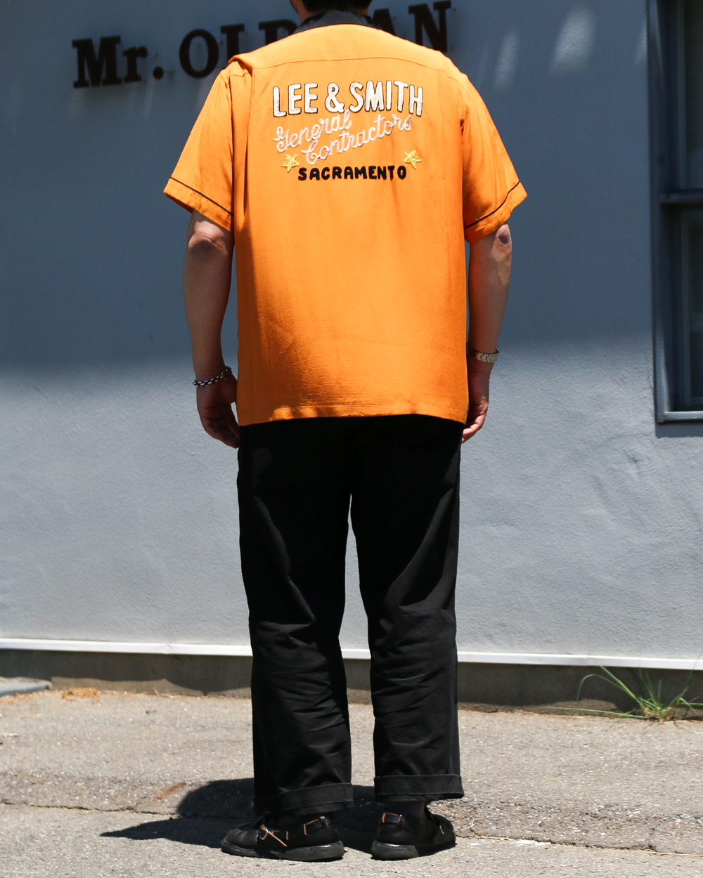STYLE EYES SE39663 RAYON BOWLING SHIRT “LEE &amp; SMITH”