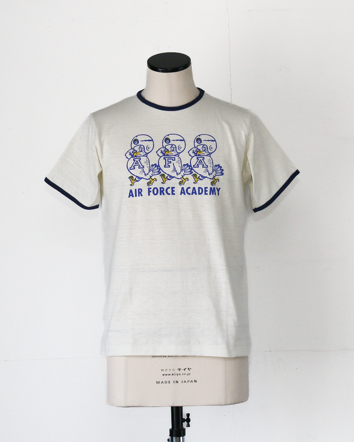 WAREHOUSE  Lot4059 LINGER TEE AFA CREAM×NAVY