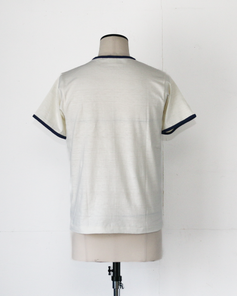 WAREHOUSE  Lot4059 LINGER TEE AFA CREAM×NAVY
