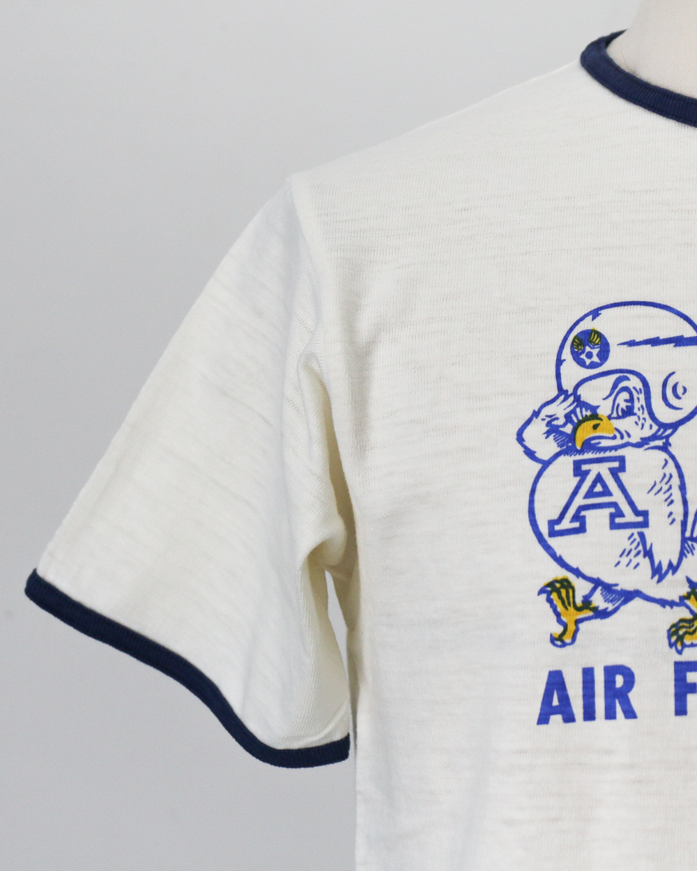 WAREHOUSE  Lot4059 LINGER TEE AFA CREAM×NAVY