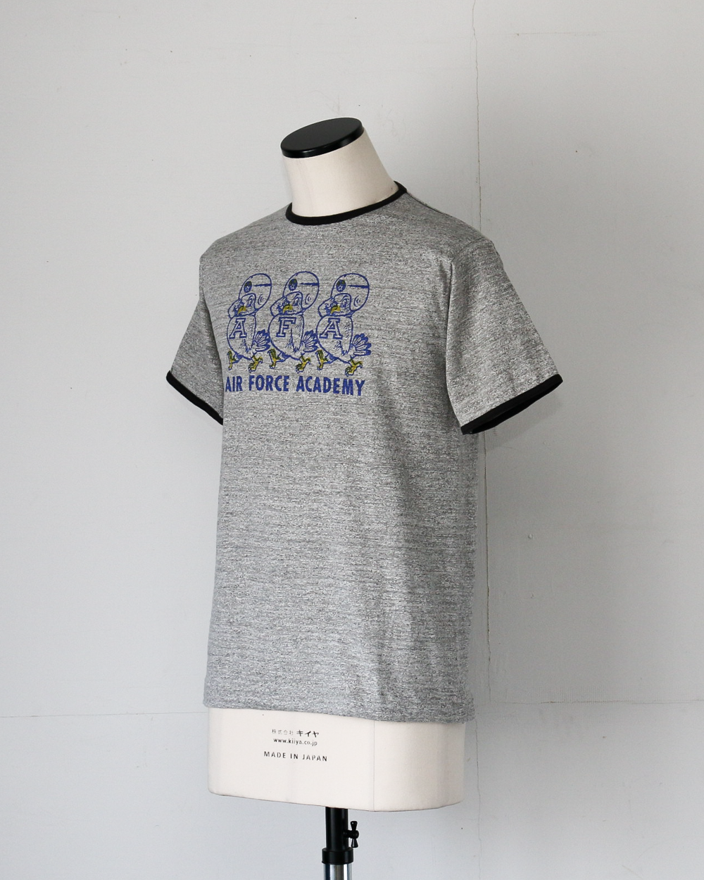 WAREHOUSE  Lot4059 LINGER TEE AFA H.GRAY×BLACK