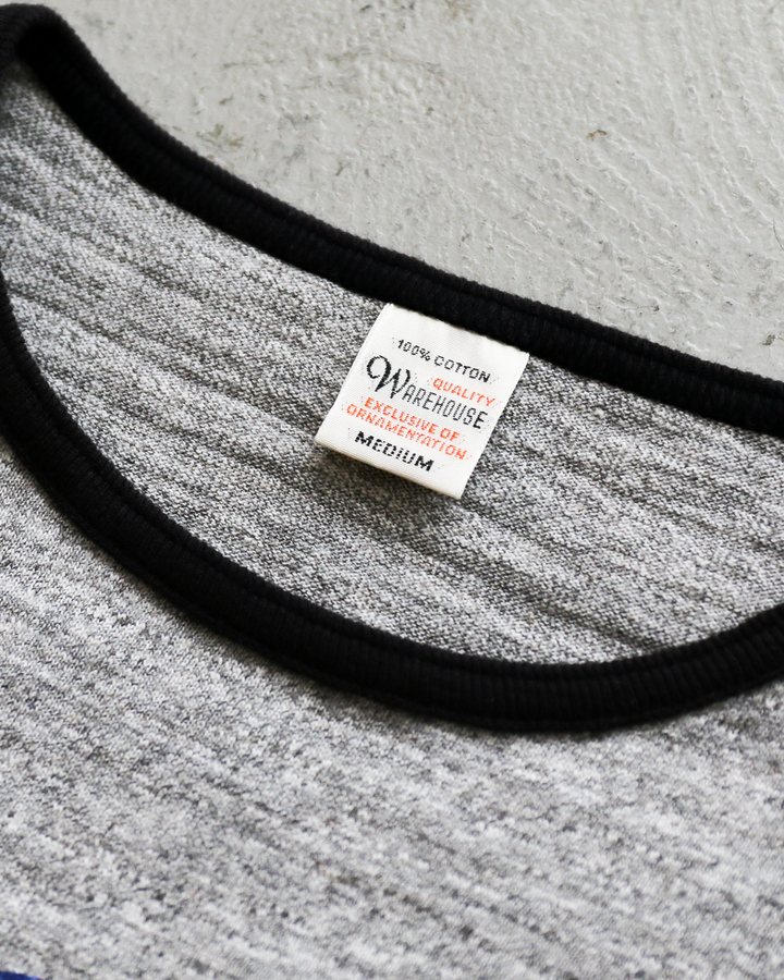WAREHOUSE  Lot4059 LINGER TEE AFA H.GRAY×BLACK