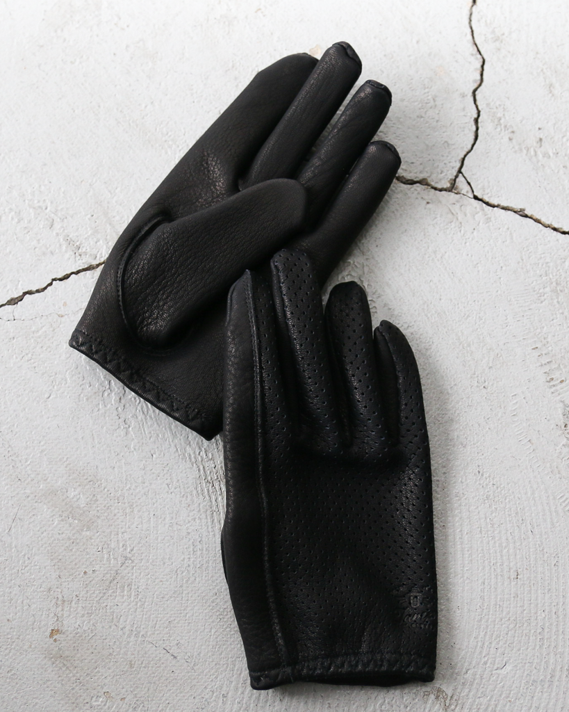 LAMP GLOVES Punching Glove Black｜パンチングレザーグローブ – Mr.OLDMAN