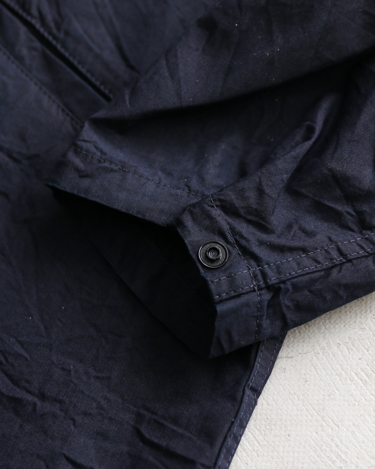 FOB factory F2462 ID NYLON COACH JACKET Indigo