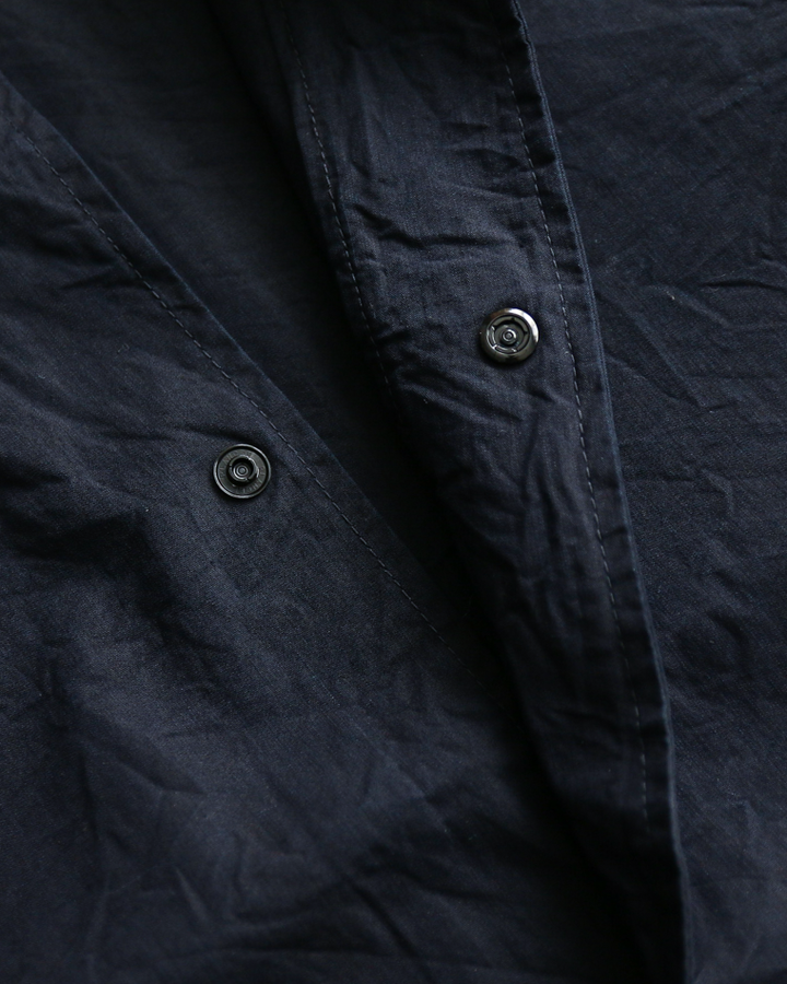 FOB factory F2462 ID NYLON COACH JACKET Indigo