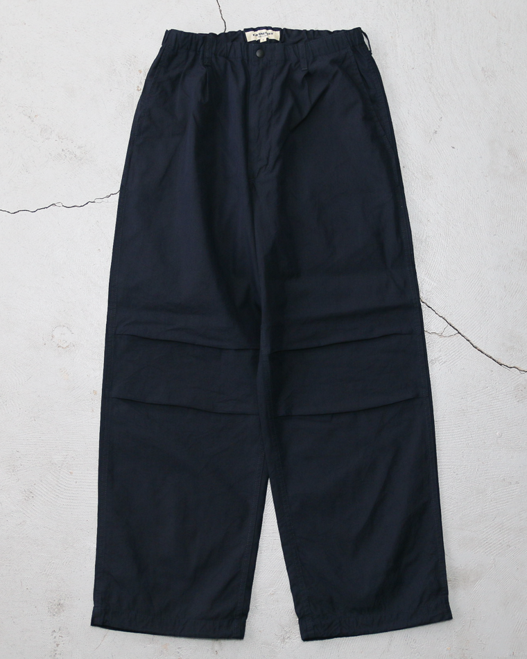 FOB factory F0545 ID NYLON TUCK PANTS Indigo