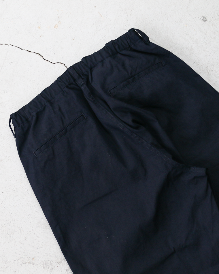 FOB factory F0545 ID NYLON TUCK PANTS Indigo