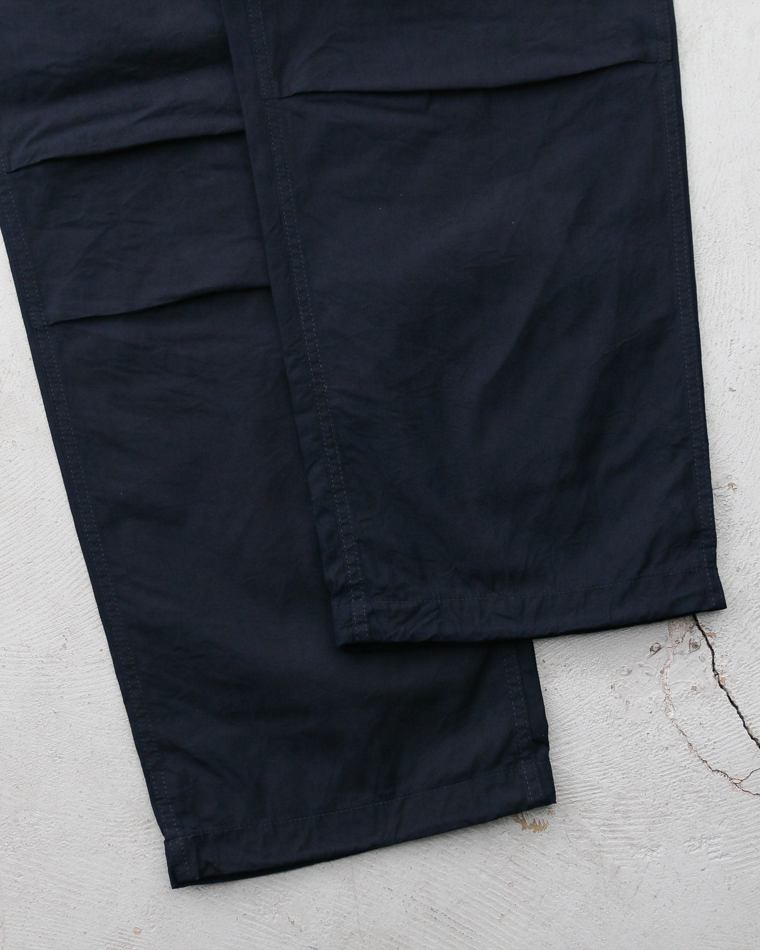 FOB factory F0545 ID NYLON TUCK PANTS Indigo