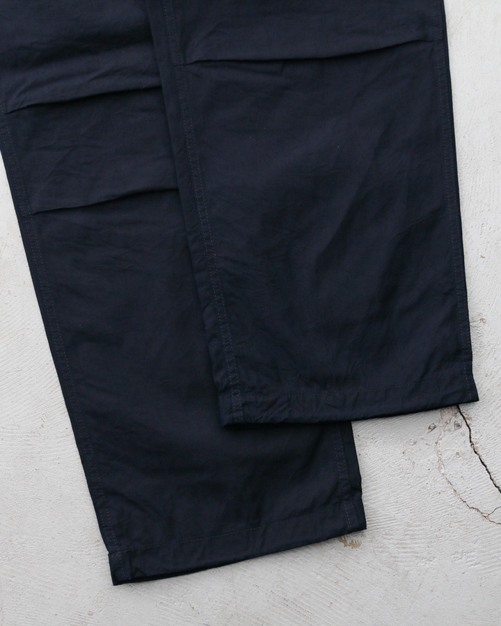 FOB factory F0545 ID NYLON TUCK PANTS Indigo