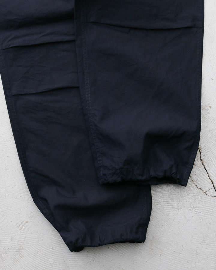 FOB factory F0545 ID NYLON TUCK PANTS Indigo