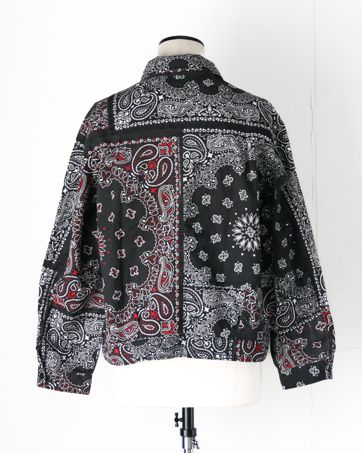redad  made in USA Bandana Remake 1st Jacket Black 1