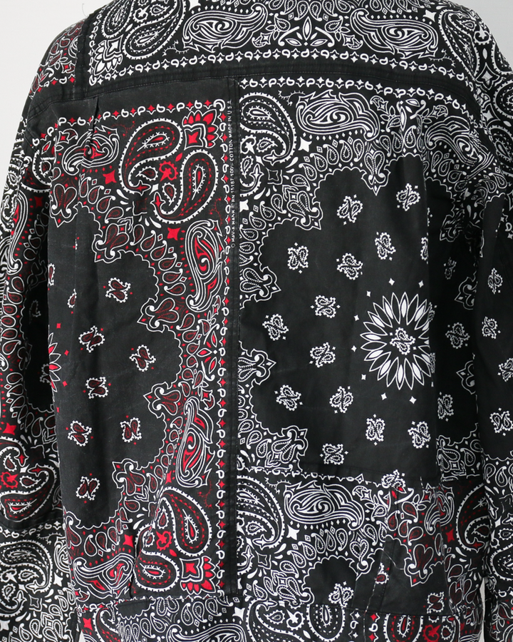 redad  made in USA Bandana Remake 1st Jacket Black 1