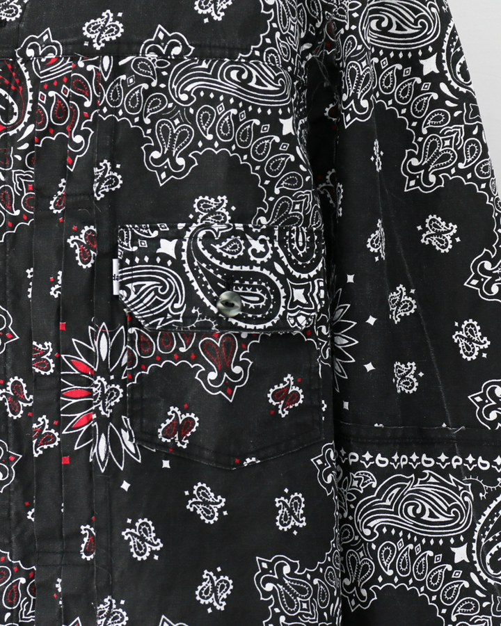 redad  made in USA Bandana Remake 1st Jacket Black 1