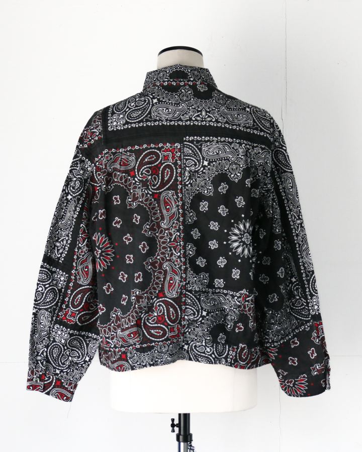 redad  made in USA Bandana Remake 1st Jacket Black 2