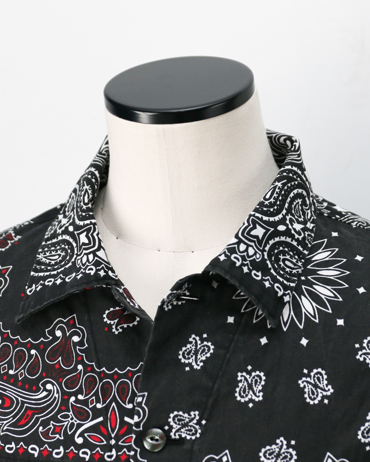 redad  made in USA Bandana Remake 1st Jacket Black 2
