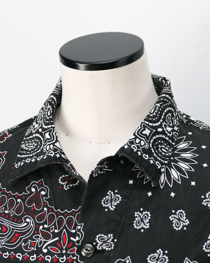 redad  made in USA Bandana Remake 1st Jacket Black 2