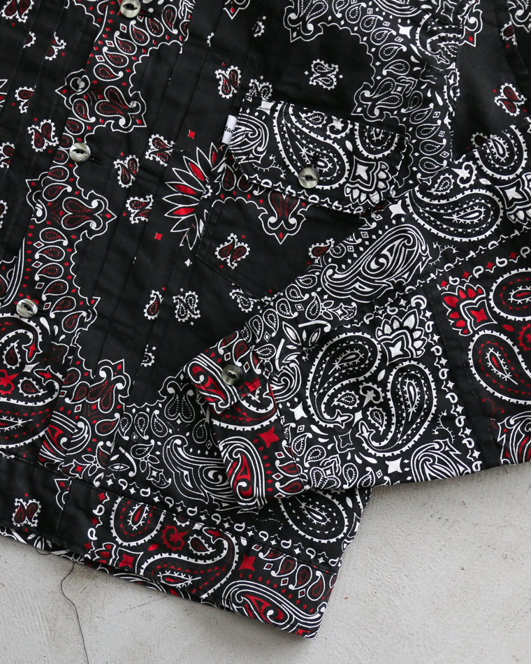 redad  made in USA Bandana Remake 1st Jacket Black 2