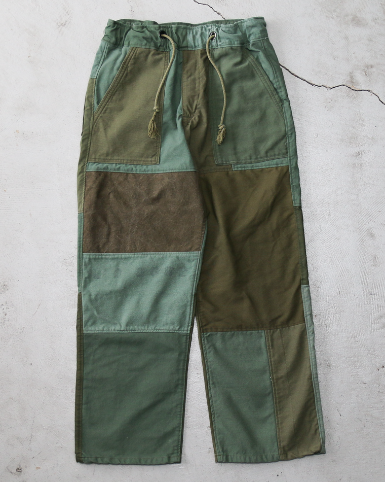redad Military Remake artisan pant Olive Size M-2