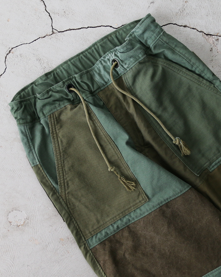 redad Military Remake artisan pant Olive Size M-2