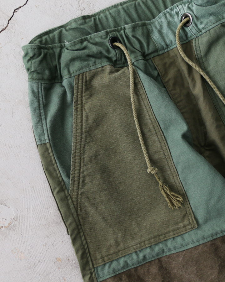 redad Military Remake artisan pant Olive Size M-2