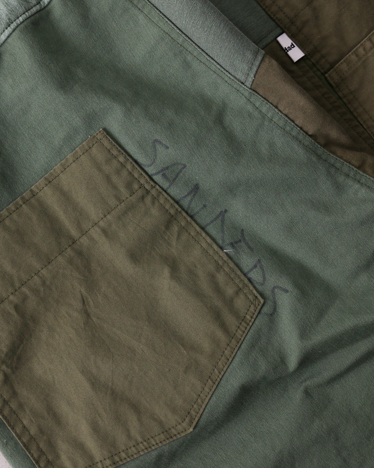 redad Military Remake artisan pant Olive Size XL-1