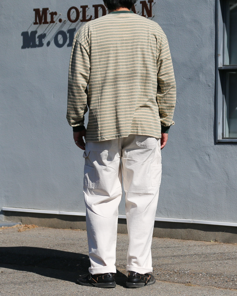 Unison Special Giant Multi Border L/S Tee Green