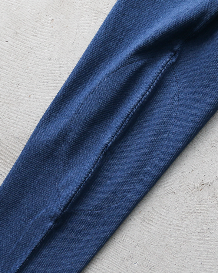 WAREHOUSE Lot 5913 LONG SLEEVE FOOTBALL TEE PLAIN Blue