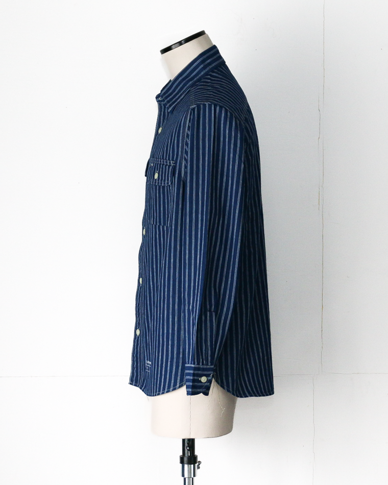 TROPHY CLOTHING TR-SH04 Harvest L/S Shirt Stripe
