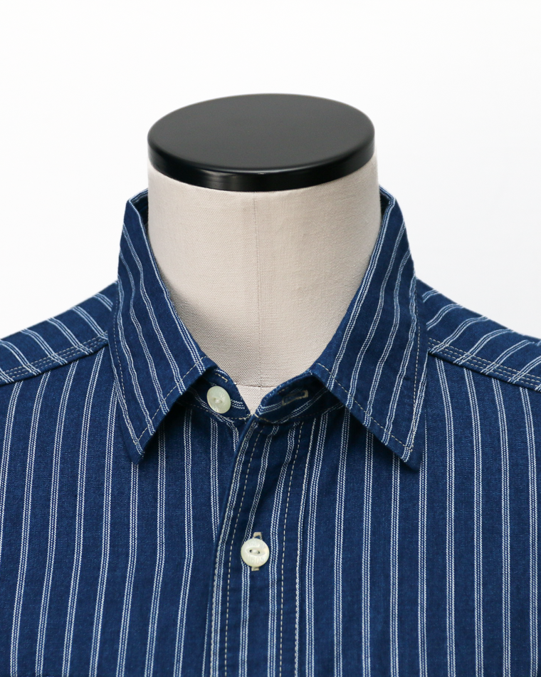 TROPHY CLOTHING TR-SH04 Harvest L/S Shirt Stripe