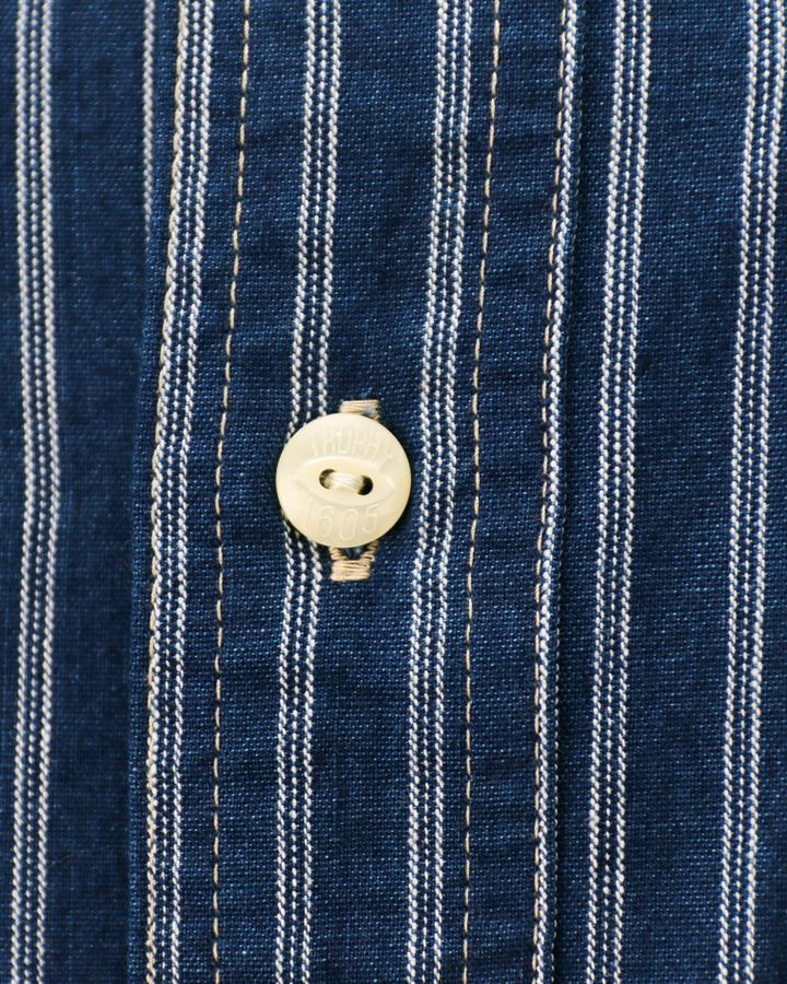 TROPHY CLOTHING TR-SH04 Harvest L/S Shirt Stripe