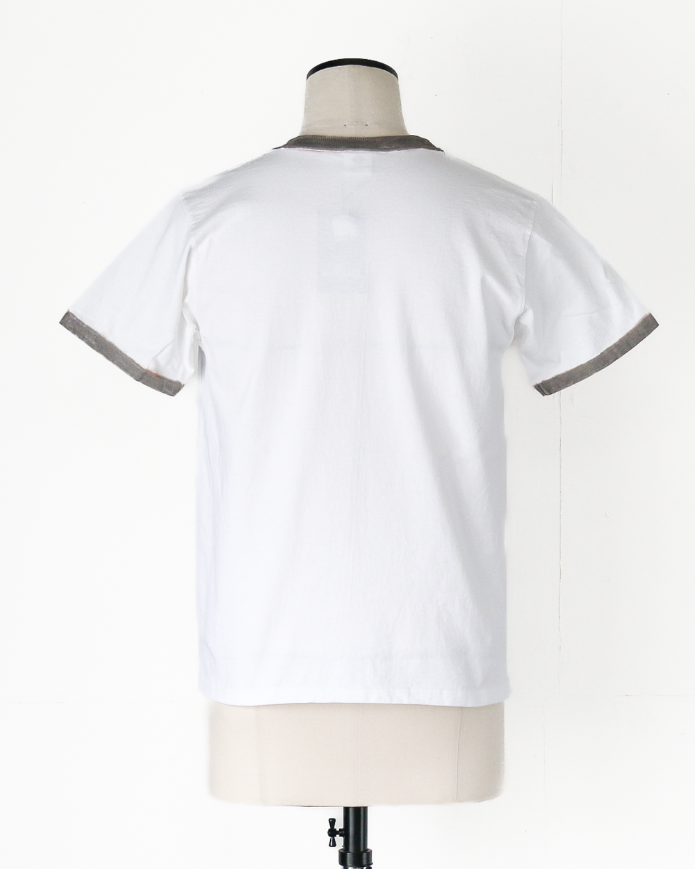 GOODWEAR S/S POCKET TEE HAND PAINT White/Grey