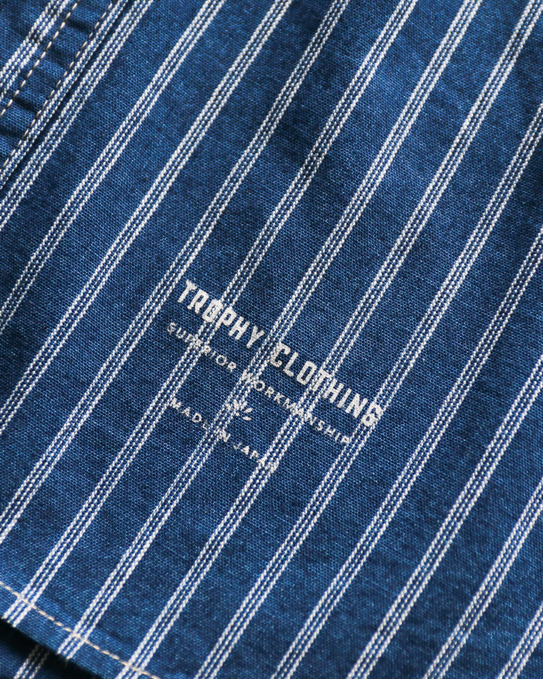 TROPHY CLOTHING TR-SH04 Harvest L/S Shirt Stripe