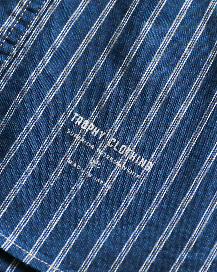 TROPHY CLOTHING TR-SH04 Harvest L/S Shirt Stripe