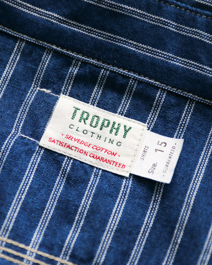 TROPHY CLOTHING TR-SH04 Harvest L/S Shirt Stripe